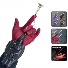 Spider-Man Glove Web Shooter Dart Blaster Launcher Toys Spiderman Costume Kids