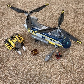 LEGO Deep Sea Helicopter 60093 City Complete Set 388 Pieces Submarine Manuals
