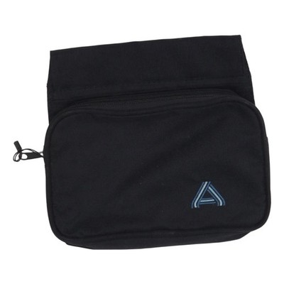 Kulturbeutel, Damen, Polyester, Schwarz, Einfarbig, 20, 5, 19 cm #HFP