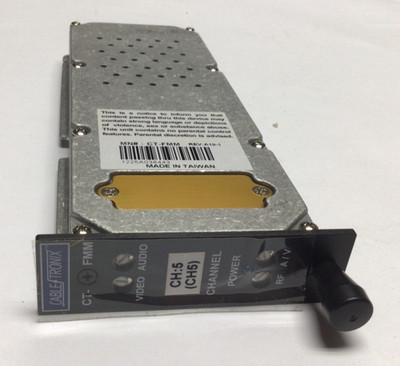 Cable Tronix CT-FMM Fixed Channel Modulator Channel 5 Ch-5