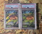 2022 Pokémon SWSH Charizard V #260 and JPN SWSH Charizard V #211 PSA 10