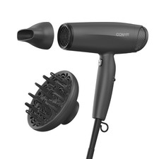 Conair Radiance Boost Hair Dryer, Nano-Quartz Technology Diffuser  Concentrator