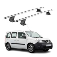 Alu DachträGer FüR Nissan NV250 2019-2021 TÜV T-Nut AbschließBar 2Tlg Silber