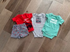 New Born Carter Fire Fighter Bodysuit, Shirt,...