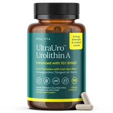Anti-Aging Urolithin-A Complex with Shilajit, Organic Sea Moss, Ashwagandha, ...