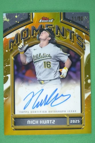 2026 Topps Finest Nick Kurtz Gold (RAW)