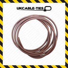 Flexible PVC Cable Sleeving Brown Blue Green/Yellow Electrical Cable Wire Sleeve