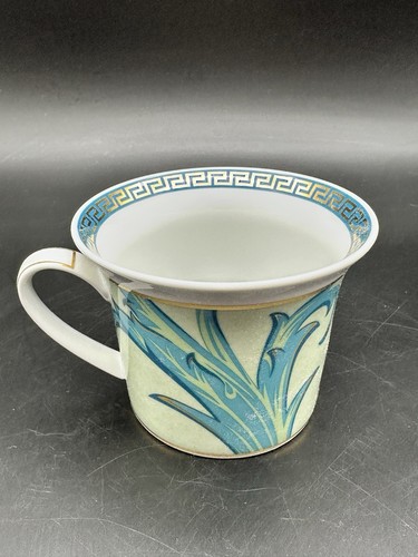 NUEVO EN CAJA Versace Rosenthal Azul Arabesco Ikarus Medusa Porcelana Cappuccino Taza KC - Imagen 6 de 17