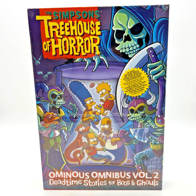 The Simpsons TREEHOUSE OF HORROR Ominous Omnibus Volume 2 HC w/Slipcase   Sealed