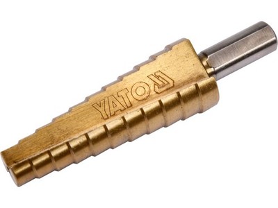 Yato Stufenbohrer HSS 4241 Titan-Beschichtet 10-20mm YT-44745