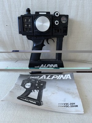 JR PROPO Beat 2 ALPINA 2 Channel RC Car Transmitter 27mhz V2C-2SH! Untested!