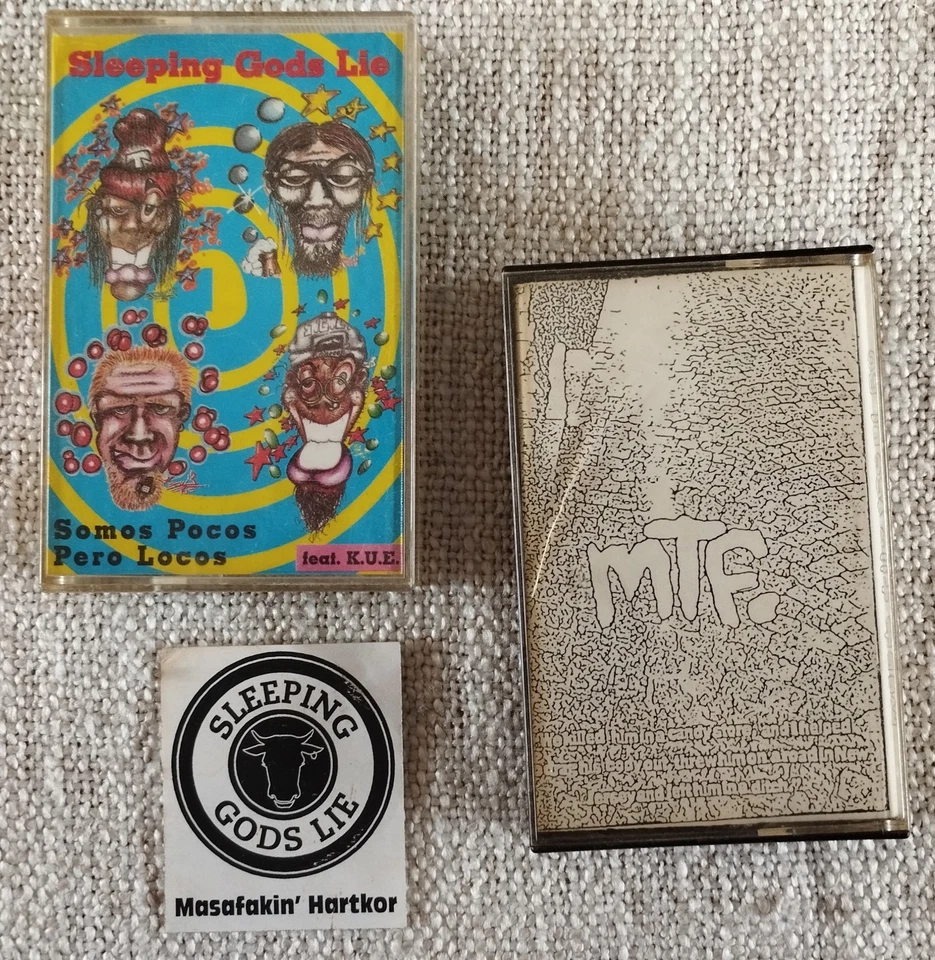 Demo Kasetten / 2x Banddemos ca. 1990, Hardcore, Metalcore, Punk