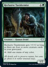 x4 Reclusive Taxidermist - Innistrad: Crimson Vow - NM - MTG