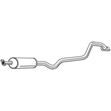 WALKER Mittelschalldämpfer Schalldämpfer für Nissan Almera Tino V10 22953