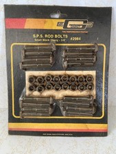 Nos New Sps Rod Bolts Sbc Small Block Chevy 38 Mr Gasket 2984 327 350 400 383