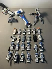 Lego Star Wars Clone Trooper/ Storm Trooper Bulk Lot Minifigures And Builds