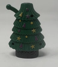 RARE Collectible Working Christmas Tree Butane Refillable Lighter Vintage