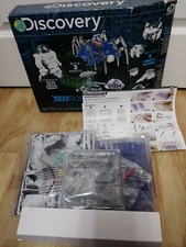 Discovery Kids Build  Create 3 Robotics Solar/Salt/Electric Robot Toys