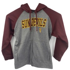 Arizona State Sun Devils ASU Champion Elite Full Zip Hoodie Mens Sz Medium