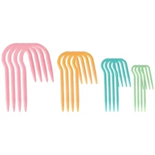 16pc U-Shaped Cable Needles