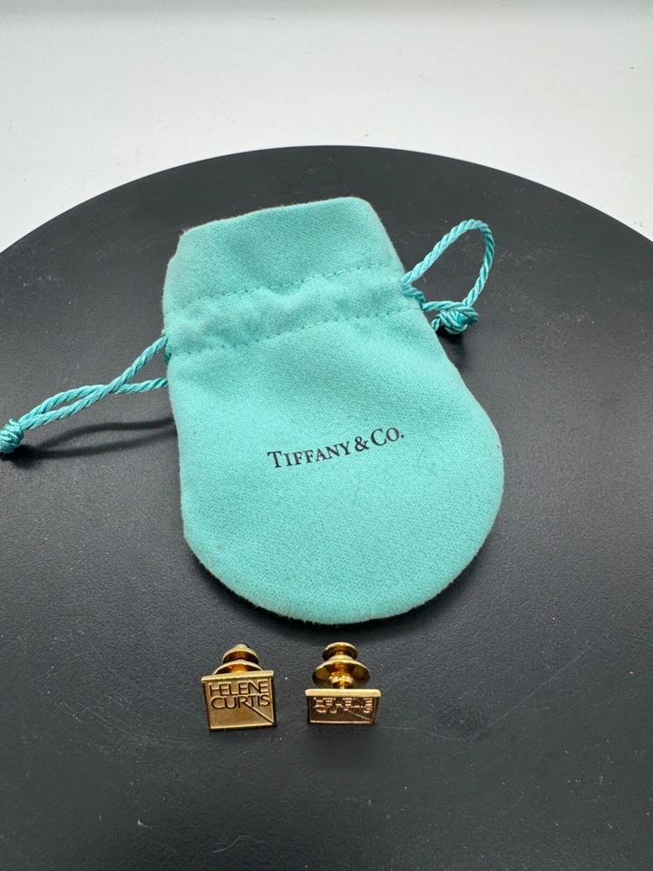Gemelos Tiffany & Company para hombre chapados en oro plateado - ENVÍO GRATUITO Foto 4 de 4