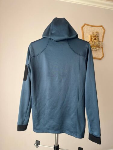 ORTOVOX MERINO INSIDE HOODY FULL ZIP BLUE FLEECE JACKET WOOL MENS SIZE M - Picture 2 of 17
