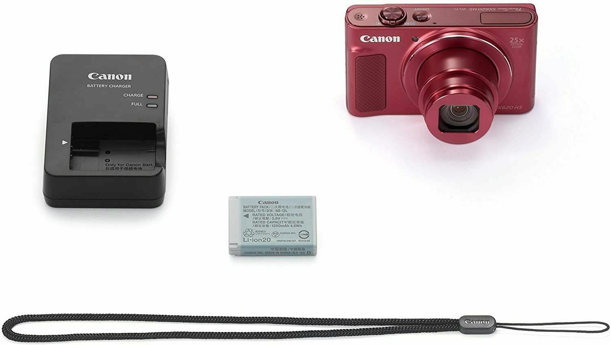 Canon キャノン SX620 HS 人気のレッド 充電器セット ④ Canon