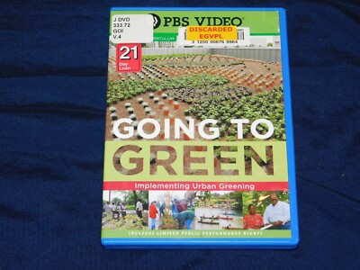 Going To Green Volume 4:  Implementing Urban Greening  DVD