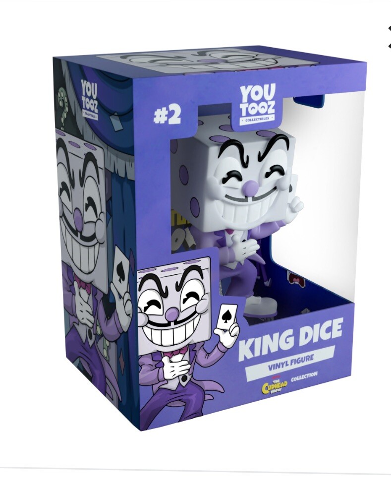 Da Villains & DJ Skizz Cashmere Dice 限定版 Youtooz * King Dice * The Cuphead Show * Vinyl Figure #2 * NEW