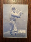1934 BATTER UP #58 BILL KNICKERBOCKER CLEVELAND INDIANS BASEBALL CARD VG/EX