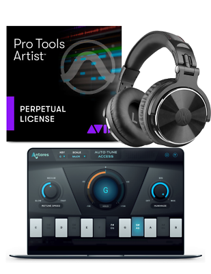 Avid Pro Tools Artist + Antares AutoTune Access 10 +Oneodio