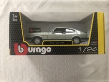 Burago 1:24 Ford Capri (1982) Diecast Model Car 18-21093