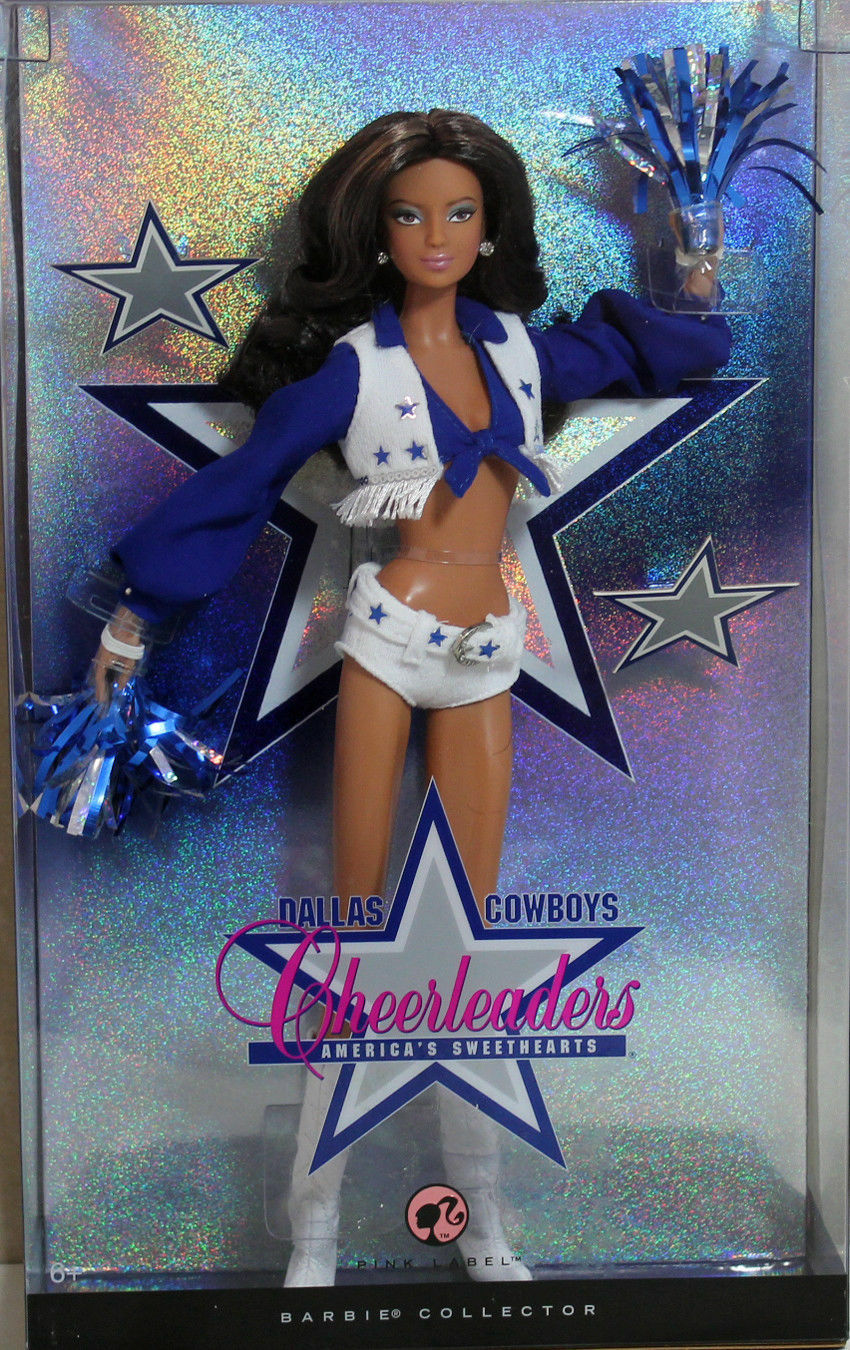 dallas cowboys cheerleader barbie collector doll