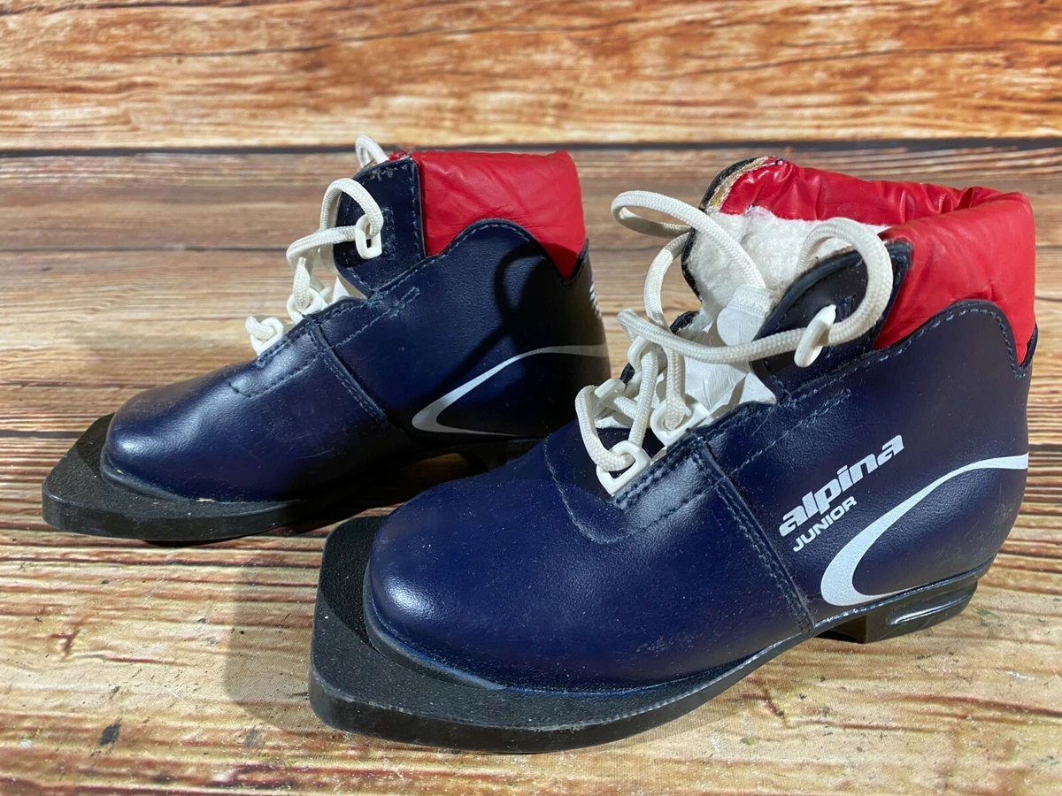 Alpina Junior Retro Vintage Nordic Norm Ski Boots Size EU27 US9.5 NN 75mm   eBay