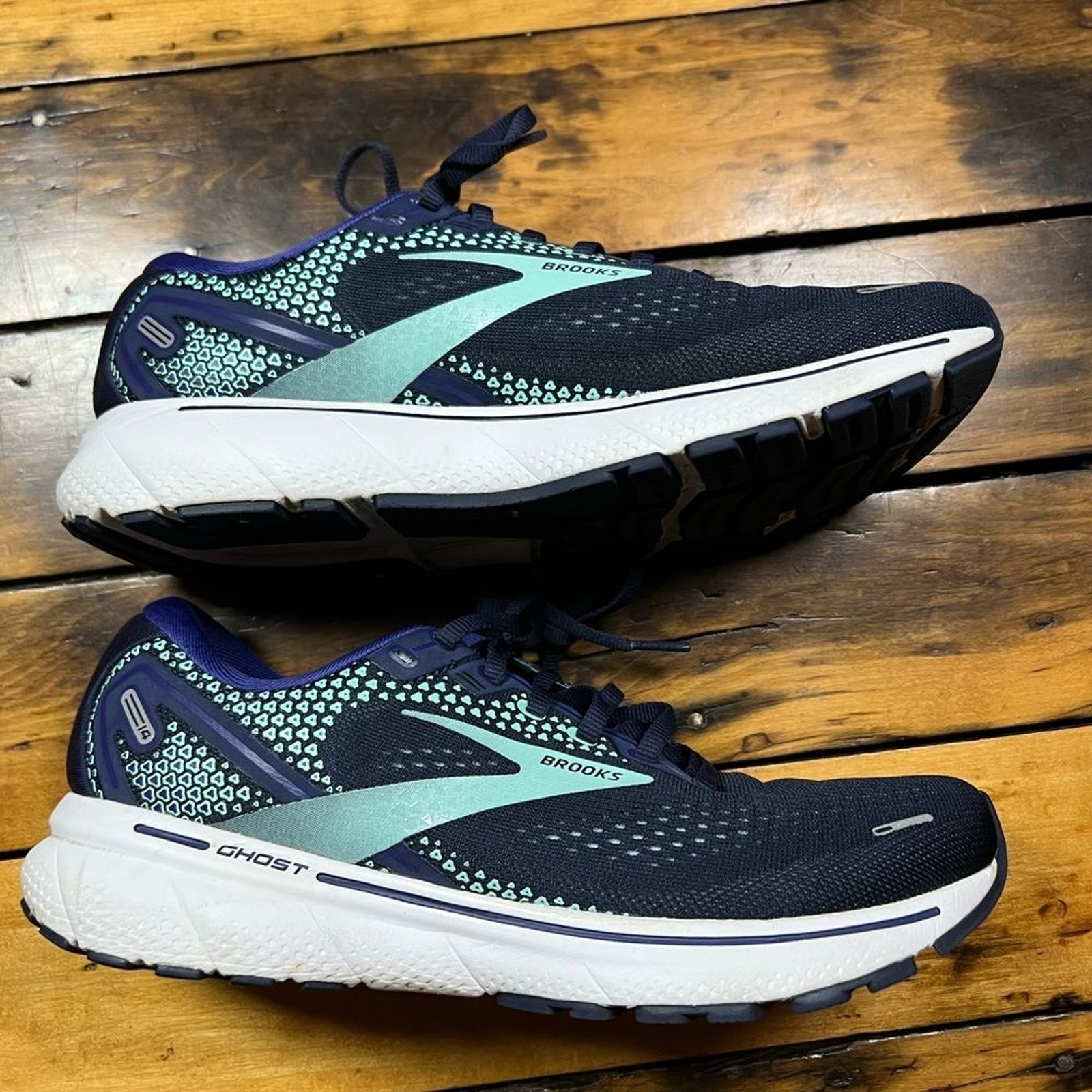 Brooks Ghost 14 Womens 9 Running Shoe Athletic Sneake… Gem