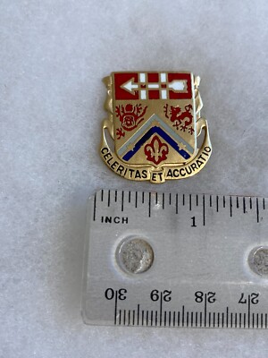 Authentic US Army 3rd Field Artillery Battalion DI DUI Unit Crest ...