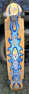 Vintage Gravity Longboard 45''  ''glombe'' Spoon Nose Design