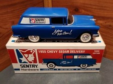 ERTL/SENTRY HARDWARE 1955 CHEVY SEDAN DELIVERY 1:25 SCALE 3RD EDITION COIN BANK