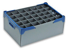 Glassware Storage Boxes for Champagne Glasses & Wine Glasses - Silver Crates UK