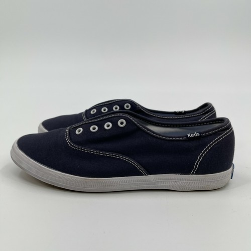 navy blue canvas keds