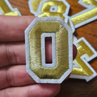 Flicken zum Aufbügeln Bügelflicken Aufbügler Patches Zähler  0-9  ( 10 Farben )