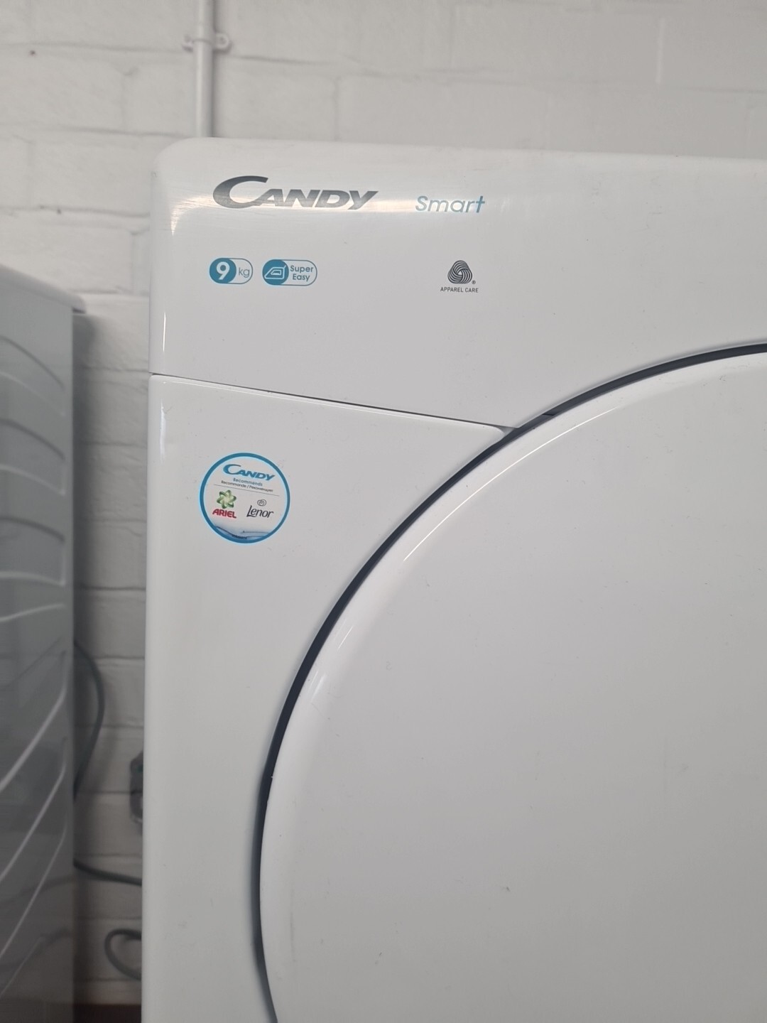 Candy CSEC9LF White Condenser Tumble Dryer 9 KG Sensor Drying Energy B