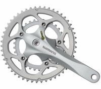 Shimano Kurbelgarnitur Road FC-R345 2X9 Kompakt175 Mm50-34 Z.Silber113 Mm (Kette