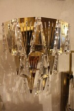 STUPENDA APPLIQUE DESIGN VETRO 900 - ITALIA - MURANO.