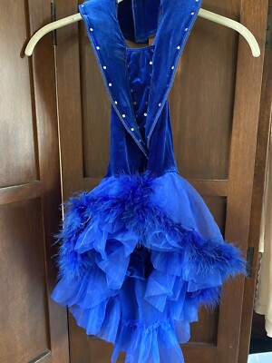 Art Stone Costume Electric Blue Velour Dance Costume | eBay Art Stone Costume Electric Blue Velour Dance Costume | eBay