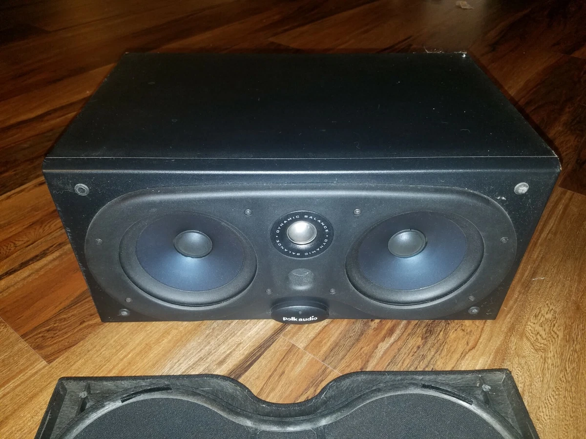 Polk Audio CS400I Center Speaker Black Home Theater eBay
