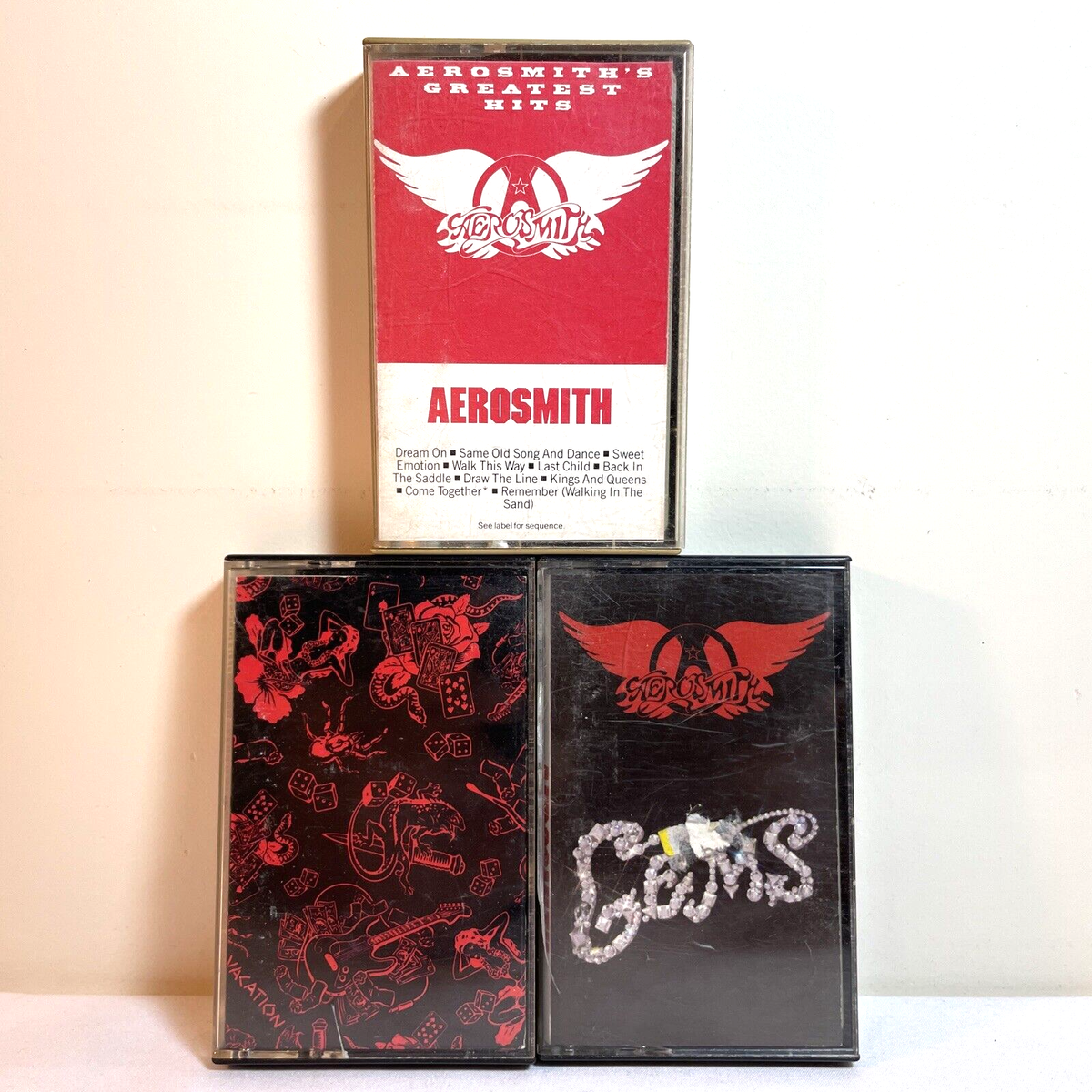 Classic Rock Hard Rock Cover Songs AEROSMITH ALBUMS (Cassette