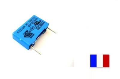 Lot De 2 Condensateurs PRECIS PA68 Vintage 220nF / 0.22uF - 250V AC, NOS (jamais Utilisés)