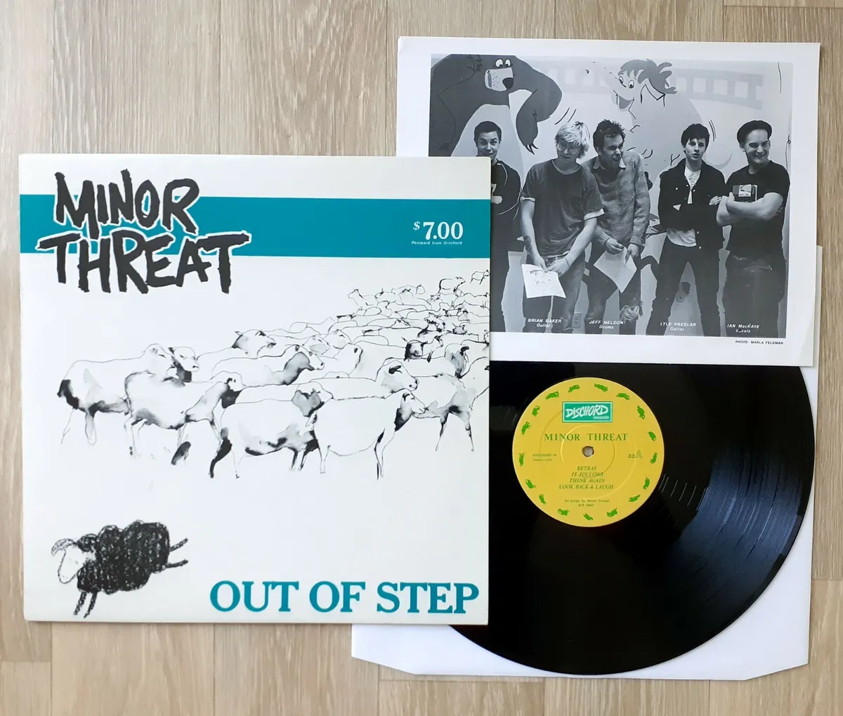 MINOR THREAT   OUT OF STEP LP - 3
