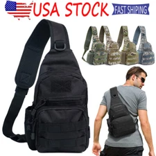Military Sling Bags Men Shoulder Backpack Tactical Cross Body Chest Pack